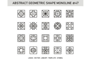 Abstract Geometric Shape Monoline 47: A Practical Evaluation for Design Use