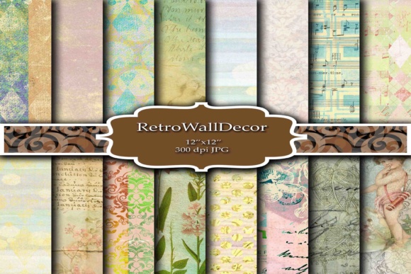 Artistic Digital Papers - Graphics