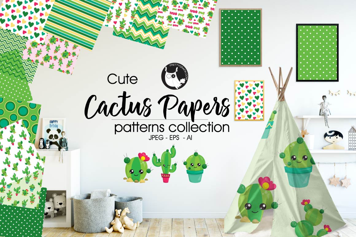 Cactus Papers: Strategic Pattern Backgrounds for Purpose-Driven Design