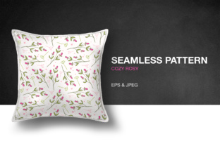 Cozy Rosy Seamless Pattern