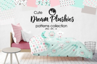 Dream Plushies: Soft, Whimsical Graphic Elements for Real Creative Work