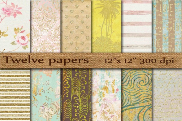 Gold Digital Papers: Elegant, Ready-to-Use Backgrounds for Real Projects