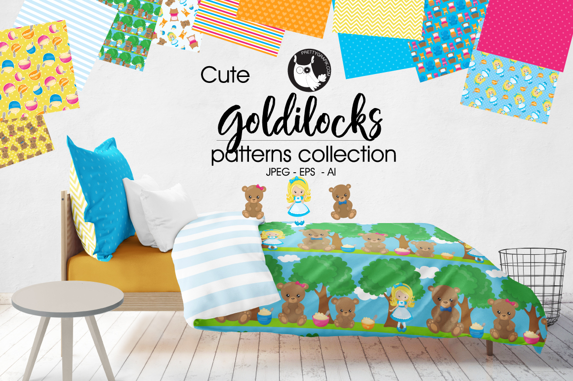 Goldilocks: The Sweet Spot for Super Cute, High-Quality Pattern Backgrounds