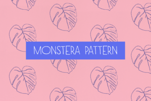 Monstera Pattern: Versatile Vector Design for Creators