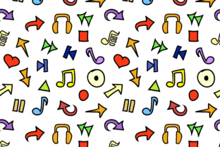 Seamless Pattern of Music