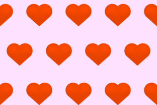 Seamless Pattern Red Hearts: A Timeless Design Asset for Creators and Brands